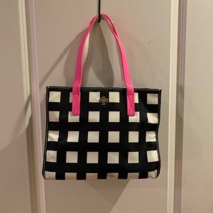 Kate Spade bold-patterned tote